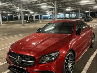 mercedes classe e coupé 220d amg line 9g-tronic