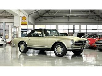 mercedes-benz sl 280 pagoda agosto/80