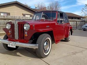 1949 willys jeepster / trade?