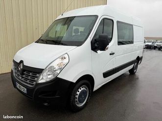 13990 ht - renault master l2h2 cabine approfondie 7 places dci 110 grand confort 2,3 l - 11/2018 - 93000 kms
