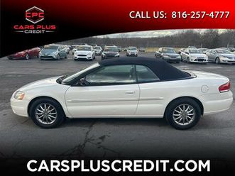 used 2002 chrysler sebring limited convertible