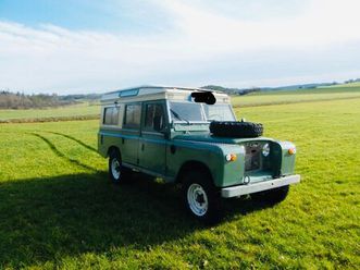 oldtimer wohnmobil land rover serie 2 camper restauriert