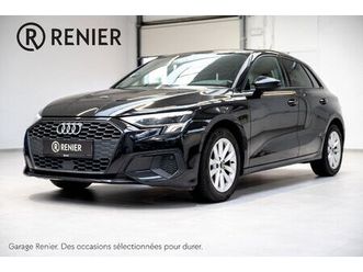 audi a3 sportback s-tronic - cuir - led