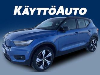 volvo xc40 p8 awd r-design ** voc / navi / koukku / mukautuva vakkari**