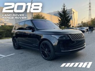 2018 land rover - range rover - gati per targa