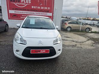 citroen c3 1. 4 hdi 70cv club entreprise 2 places avec 155200 km
