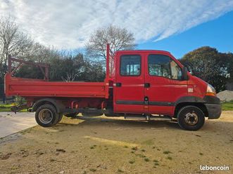 camion benne double cabine – renault – 3,5 t – ct ok – travaux à prévoir