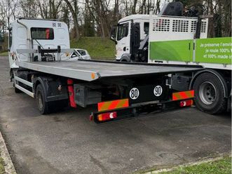 dépanneuse plateau coulissant