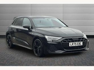 audi a3 1.5 tfsi e 204 black edition 5dr s tronic hatchback 2025, 654 miles, £33450 - 33074663 - exchangeandmart.co.uk