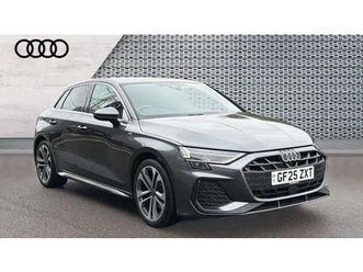 audi a3 35 tfsi s line 5dr s tronic hatchback 2025, 5984 miles, £28798 - 33074558 - exchangeandmart.co.uk