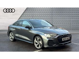 audi a3 saloon 35 tfsi black edition 4dr s tronic saloon 2025, 7998 miles, £28750 - 33075017 - exchangeandmart.co.uk
