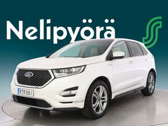 ford edge 2,0 tdci 210hv powershift a6 awd vignale 5d - | 1om. suomi-auto | merkkiliikkeen huoltokirja | jakohihna vaihdettu! | katsastettu 01/2026! |