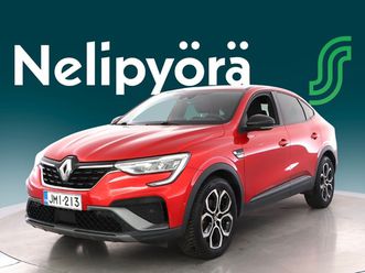 renault arkana e-tech 145 hybrid r.s. line - | 2om. suomi-auto | sähkösäätöiset etuistuimet | carplay / androidauto | navi | ecall |