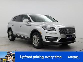 used 2019 lincoln nautilus