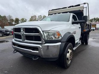 2018 dodge ram 5500 chassis cab tradesman dump truck 4x4 – cummins