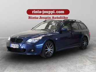 bmw 530 e61 lci touring xdrive - myydään huutokaupat.com m-sport / lci / panorama / comfort penkit / xenon / koukku / nahkasisusta / kaukovalo avustin / aut. il