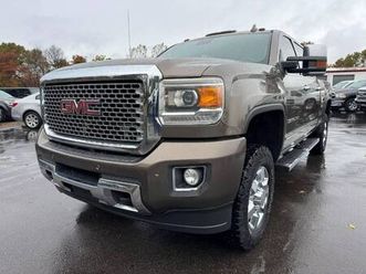 2015 gmc sierra 3500hd denali crew cab duramax diesel 4x4 - loaded!