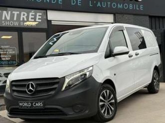 ② mercedes-benz vito double cabine 5places utilitaire tvac — camionnettes & utilitaires — 2ememain