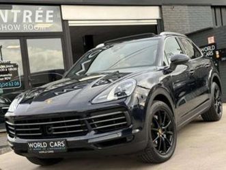 ② porsche cayenne 3.0 turbo v6 tiptronic s toit pano distro ca — porsche — 2ememain