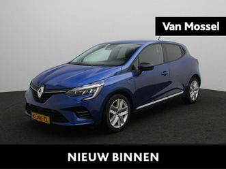 renault clio tce 90 evolution | easy link navigatie met android auto & apple carplay | airco | parkeersensoren | metaalkleur | design wielen |