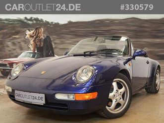 porsche 911 (993) carrera cabrio 2.hd/deutsch/scheckheft