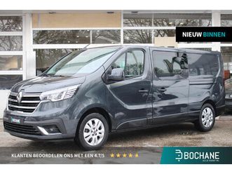 renault trafic 2.0 dci 130 t29 l2h1 dc business | trekhaak | navigatiesysteem | cruise control | achterruitrij camera | tweede schuifdeur | dubbel cabine