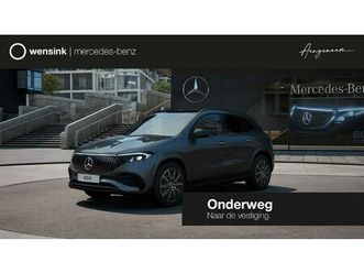 mercedes-benz eqa 250+ business solution amg 71 kwh | panoramaschuifdak | dodehoekassistent | head-up | burmester | winterpakket |