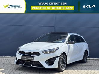 kia ceed sw gt-plusline 1.5 t-gdi | panoramadak | stoel/stuurverwarming | 17 inch gt-line velgen | jbl premium audio | direct leverbaar |