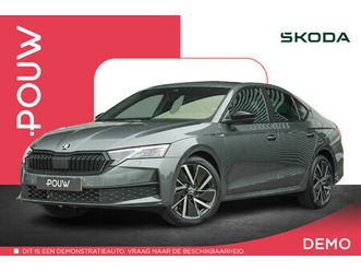 skoda octavia 1.5 tsi 150pk dsg mhev sportline business | matrix led | stuurwiel verwarmd | 18 velgen