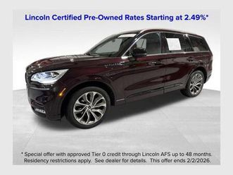 used 2023 lincoln aviator black label grand touring awd