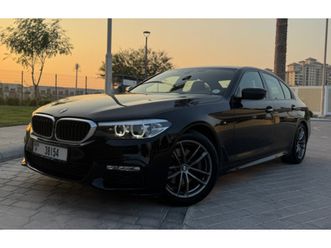 bmw 520i m-sport 2018 | first owner | service overview| excellent condition