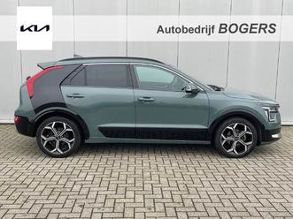 kia niro 1.6 gdi hybrid launch edition lederen bekleding, electrisch bedienbare achterklep, stoel- en stuurverwarming