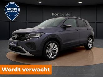 volkswagen t-cross 1.0 tsi life edition | carplay | camera | parkeerhulp | spiegelpakket | keyless | full led | 17