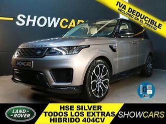 land-rover - range rover sport 2.0 si4 phev 297kw 404cv hse sil