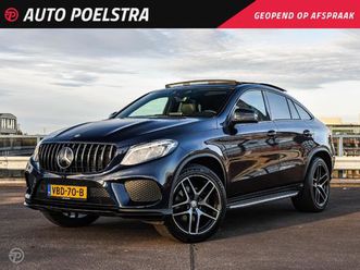 mercedes-benz gle coupé 350 d 4matic amg panoramadak distronic camera night edition grijs kenteken 350 d 4matic