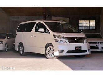 toyota vellfire 3.5l v6 280cv 77000 km