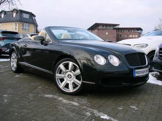 bentley continental gtc 6.0 w12 navi leder xenon windsch