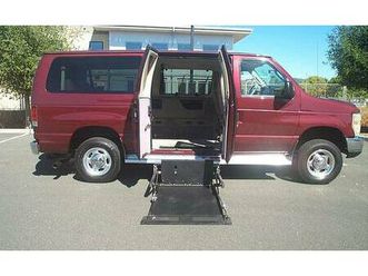 2009 ford e150 braun uvl mobility wheelchair handicap van