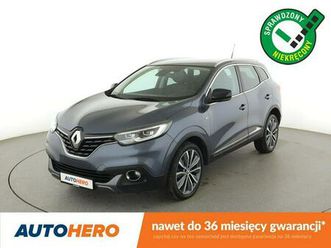 renault kadjar 4x4 full led navi klima auto pólskóra kamera i czujniki parkowania warszawa