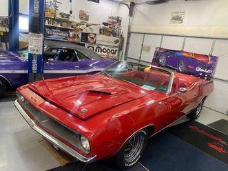 1970 plymouth cuda convertible 383, trades ?