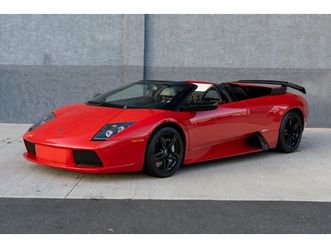 11k-mile 2006 lamborghini murcielago roadster