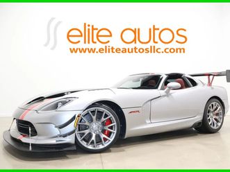 2017 dodge viper gtc