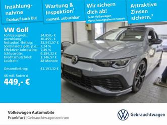 golf viii 2.0 tsi dsg gti clubsport navi iq.light dcc dab+
