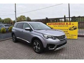 ② peugeot 5008 1.6 bluehdi allure 7pl/cuir/gps ***12m — peugeot — 2ememain
