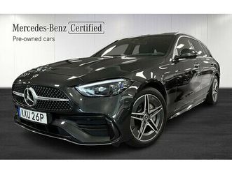 mercedes-benz c 300 de 4-matic amg dragkrok distronic 55 kw