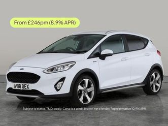 ford fiesta 1.0t ecoboost active x hatchback 5dr petrol manual euro 6 (start/stop) (125 ps)