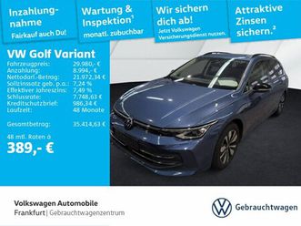 golf viii variant 2.0 tdi dsg goal dab+ iqlight frontassist travelassist ahk
