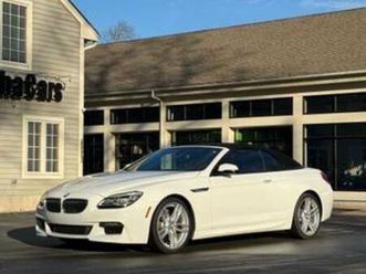 2017 bmw 640i convertible “m-sport executive”