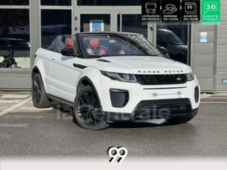 evoque cabriolet black pack massants et climatises livraison re