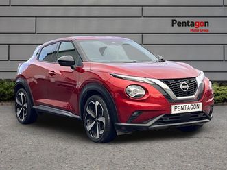 used nissan juke 2022 1.0 dig t tekna suv 5dr petrol manual euro 6 (s/s) (114 ps)